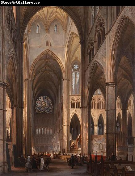 Victor-Jules Genisson Interior of Westminster Abbey